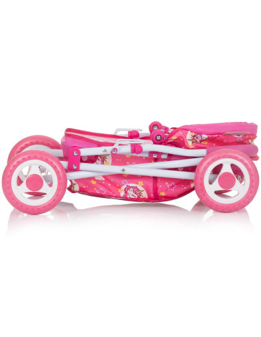 KZKEL02403UN,Carucior pentru papusi Chipolino Emily unicorns KZKEL02403UN,Carucior pentru papusi Chipolino Emily unicorns
