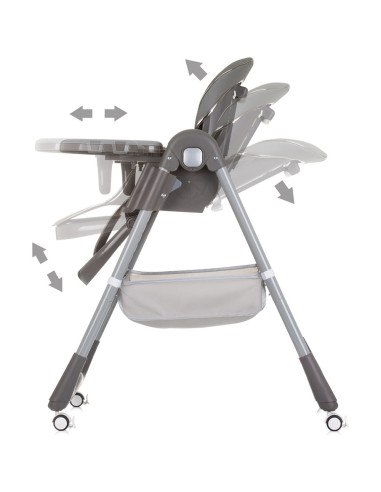 STHFS02401AS,Scaun de masa Chipolino First Spoon ash grey