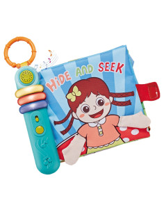 DIG02406202,Carte senzoriala pentru copii Chipolino cu lumini si melodii Hide and seek