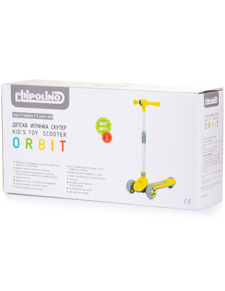 DSORB0234RE,Trotineta Chipolino Orbit red
