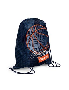 Sac sport S-COOL SC2141, 46 x 35.5 cm, Motiv basketball