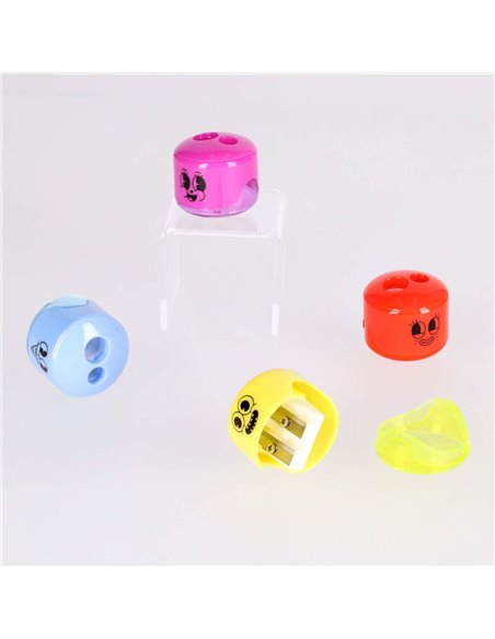 Ascutitoare cu recipient si 2 dimensiuni Strigo SSC408