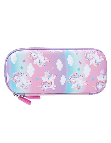 Penar etui 3D S-COOL SC2500, 22 x 9 x 4.5 cm, Motiv unicorn
