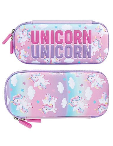 Penar etui 3D S-COOL SC2500, 22 x 9 x 4.5 cm, Motiv unicorn