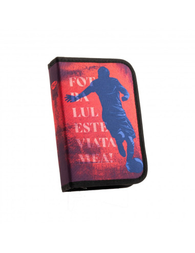 PE1971E,Penar echipat cu 1 fermoar Daco PE1971E, Motiv fotbalist