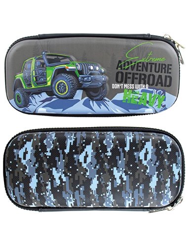 Penar etui design 3D S-COOL SC2505, Motiv offroad
