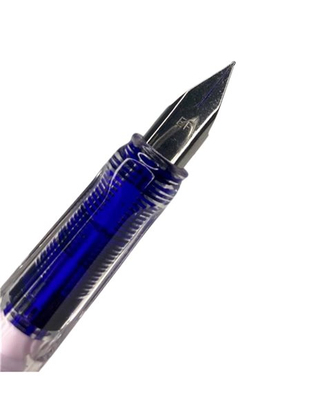 Set 2 stilouri cu cerneala termosensibila + Rezerve, Very cool, Albastru/Portocaliu