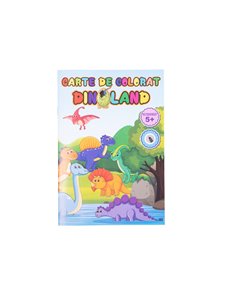 Carte colorat B5 ARTPRESS 770350, Dinoland