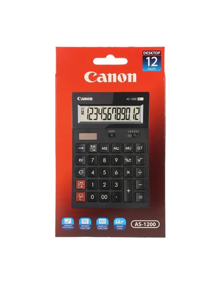Calculator de birou Canon AS-1200, 12 digits Calculator de birou Canon AS-1200, 12 digits