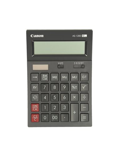Calculator de birou Canon AS-1200, 12 digits Calculator de birou Canon AS-1200, 12 digits