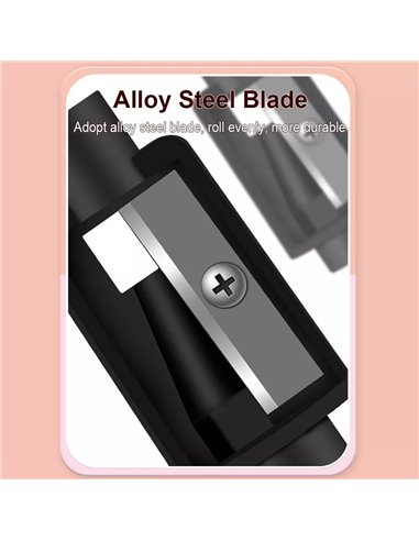 Ascutitoare electrica Cassini cu baterii + 2 rezerve, Motiv iepuras