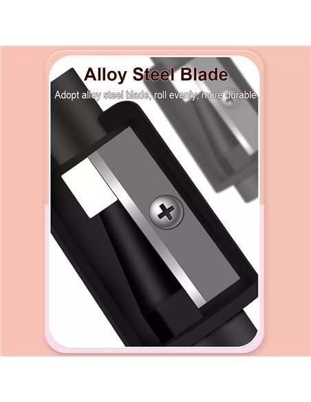 Ascutitoare electrica Cassini cu baterii + 2 rezerve, Motiv iepuras