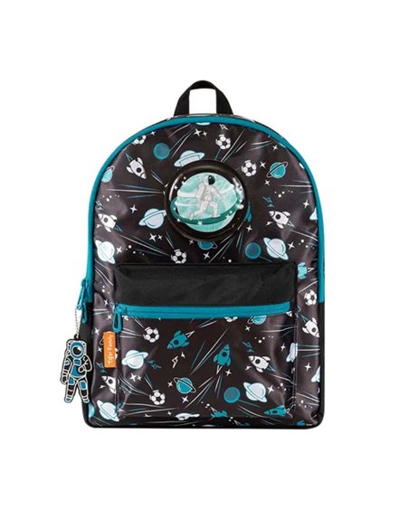 Ghiozdan scoala Fun Time Lights Up Tiger Family, Motiv Moonwalk Ghiozdan scoala Fun Time Lights Up Tiger Family, Motiv Moonwalk