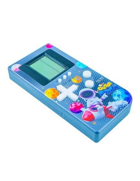 Joc Tetris cu baterii FY12, 7x7.5x2.5 cm