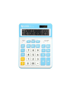 SD-CAL241/ALB/BLEU,Calculator de birou 12 digiti, 206 x 155 x 35 mm, Eleven CDC120 ALB/BLEU 2