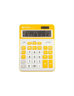 SD-CAL241/ALB/ORANGE,Calculator de birou 12 digiti, 206 x 155 x 35 mm, Eleven CDC120 ALB/ORANGE 2