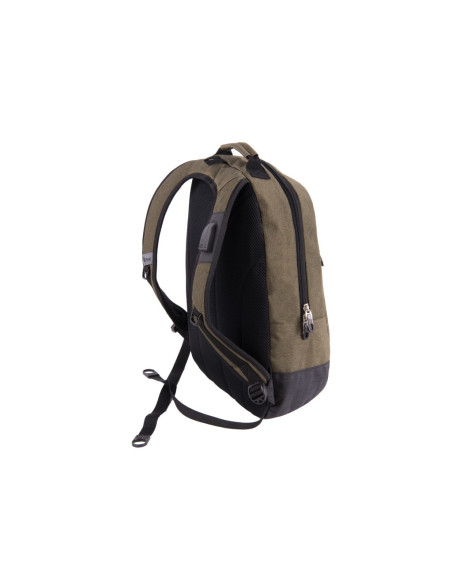 SD-SKG269,Ghiozdan Pulse Bicolor 122250, Olive Green