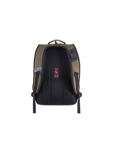 SD-SKG269,Ghiozdan Pulse Bicolor 122250, Olive Green