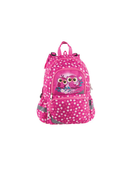 SD-SKG274,Ghiozdan Pulse Anatomic 122286, Pink Owl