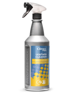 CL40103,CLINEX EXPERT+ Leather Cleaner, solutie pt. curatare suprafete din piele naturala, 1 litru, cu pulve