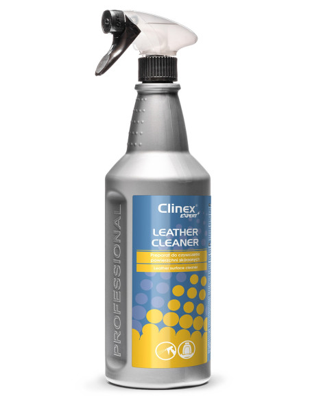 CL40103,CLINEX EXPERT+ Leather Cleaner, solutie pt. curatare suprafete din piele naturala, 1 litru, cu pulve