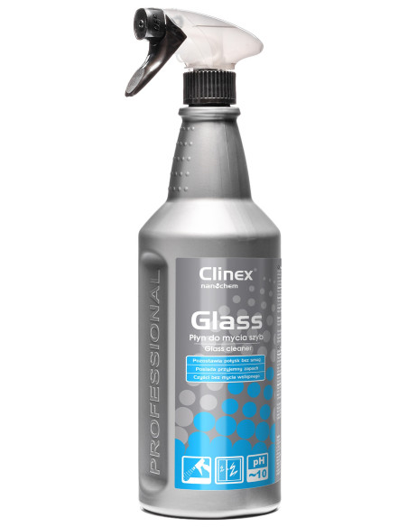 CL77110,CLINEX Glass, 1 litru, cu pulverizator, solutie pentru spalat geamuri