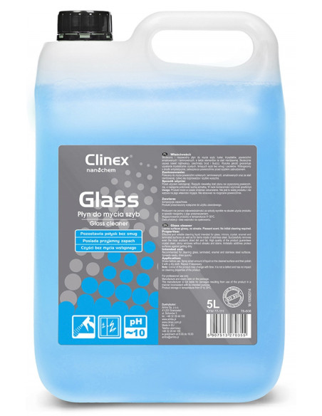 CL77111,CLINEX Glass, 5 litri, solutie pentru spalat geamuri