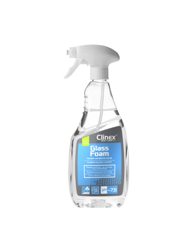 CL77688,CLINEX Glass Foam, 650 ml, cu pulverizator, spuma pentru curatare geamuri
