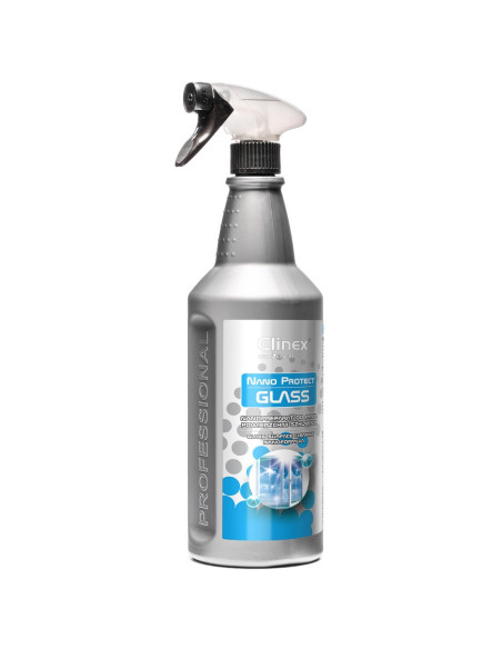 CL77329,Clinex NanoProtect Glass, 1 litru, cu pulverizator, solutie pentru spalat geamuri, efect anti-aburir