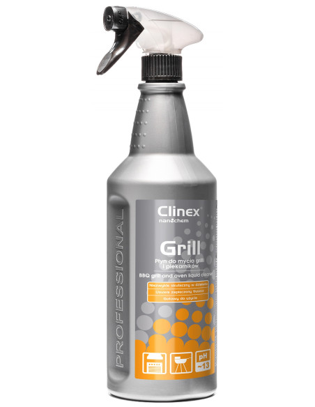 CL77071,CLINEX Grill, 1 litru, cu pulverizator, solutie profesionala pt. curatarea gratarelor, cuptoarelor