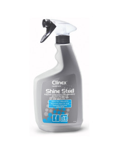 CL77628,CLINEX Shine Steel, 650 ml, cu pulverizator, solutie pt. curatare, intretinere supraf otel inoxidabi 2