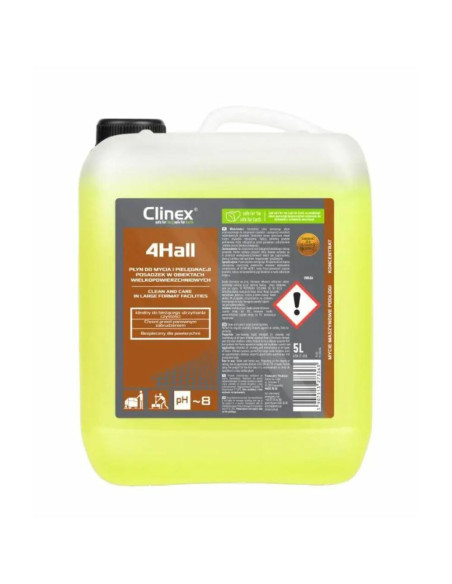 CL77659,CLINEX 4Hall, 5 litri, detergent concentrat pentru suprafete mari, manual si pentru masini