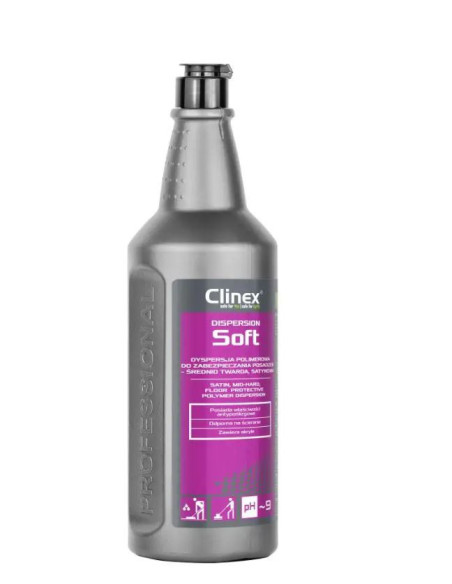 CL77673,CLINEX Dispersion SOFT, 1 litru, detergent pentru curatare, polisare si stralucire suprafete diverse