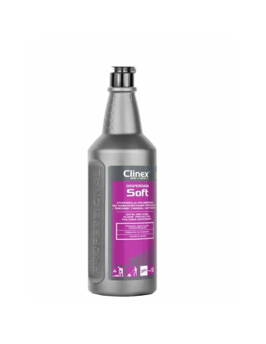 CL77673,CLINEX Dispersion SOFT, 1 litru, detergent pentru curatare, polisare si stralucire suprafete diverse