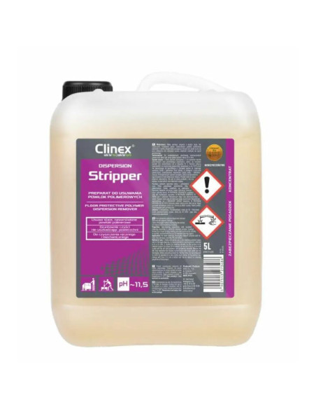 CL77679,CLINEX Dispersion STRIPPER, 5 litri, detergent pentru curatare polymeri de pe suprafete diverse