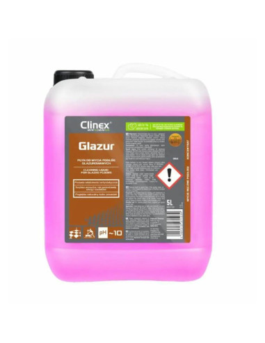 CL77163,CLINEX Glazur, 5 litri, detergent pentru suprafete glazurate (gresie, faianta)
