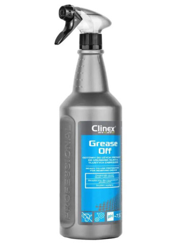 CL77712,CLINEX GreaseOff, 1litru, cu pulverizator, concentrat, pt indepartare grasime de pe supraf lavabile