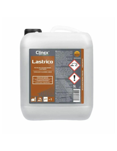 CL77154,CLINEX Lastrico, 5litri, detergent pt curatare terase, indepartare ciment, ipsos de pe supr ceramice