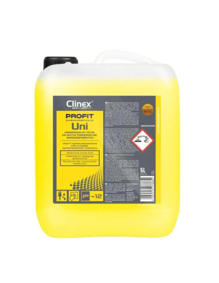 CL77714,CLINEX PROFIT Uni, 5 litri, solutie superconcentrata universala, curatare suprafete diverse