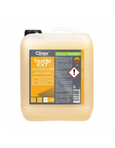 CL77191,CLINEX Textile EXT, 5 litri, detergent concentrat pentru curatare covoare si tapiterie