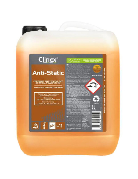 CL77908,CLINEX Anti-Static, 5 litri, solutie curatare diverse suprafete cu efect antistatic si electrostatic