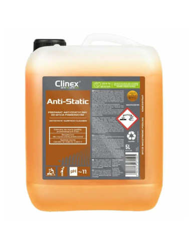 CL77908,CLINEX Anti-Static, 5 litri, solutie curatare diverse suprafete cu efect antistatic si electrostatic