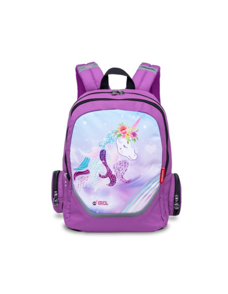 ND-9801,Rucsac scoala NIKIDOM Roller Go - Unicorn