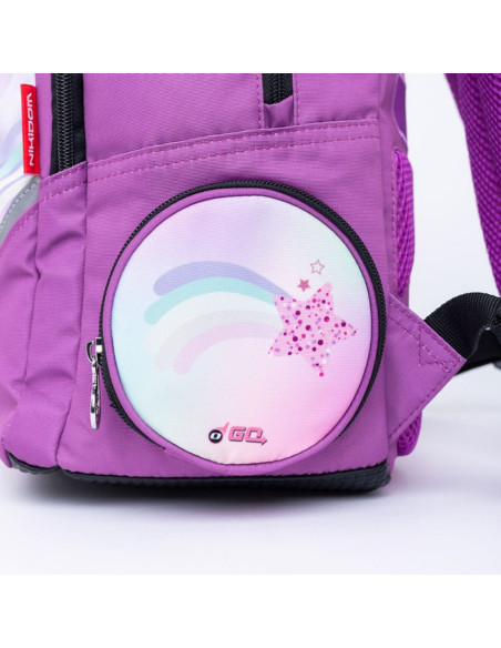 ND-9801,Rucsac scoala NIKIDOM Roller Go - Unicorn