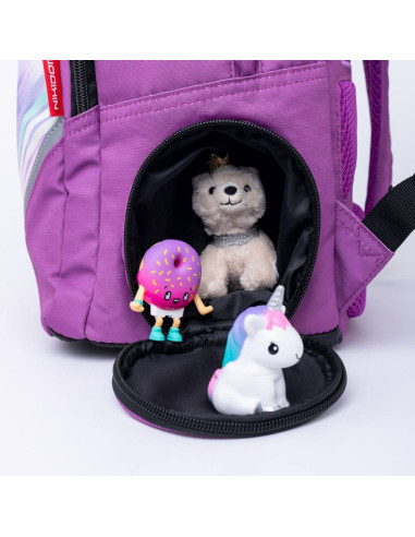 ND-9801,Rucsac scoala NIKIDOM Roller Go - Unicorn