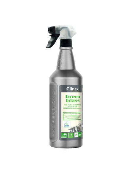 CL77912,CLINEX Green Glass, 1 litru, cu pulverizator, solutie pentru spalat geamuri