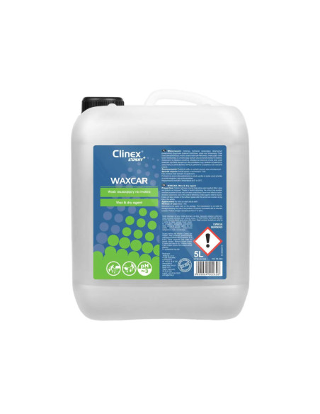 CL40064,CLINEX EXPERT+ Wax Car, 5 litri, hidro ceara pentru ingrijirea caroseriei auto