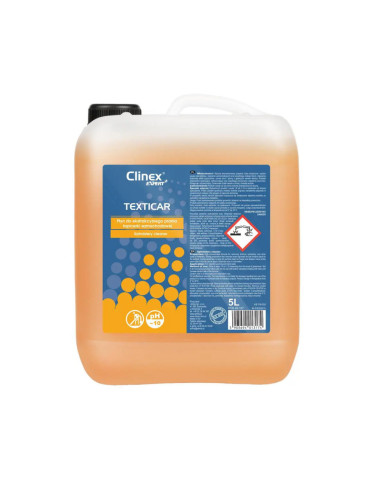 CL40107,CLINEX EXPERT+ Texti Car, 5 litri, detergent pentru spalare tapiterii, covoare