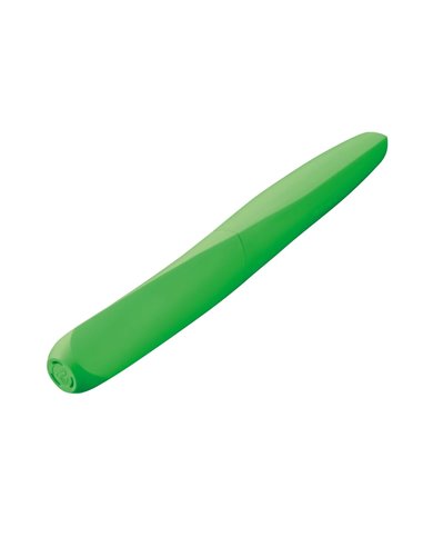 Stilou Pelikan twist Verde Neon, Cu Grip Ergonomic, 2 Rezerve Albastre