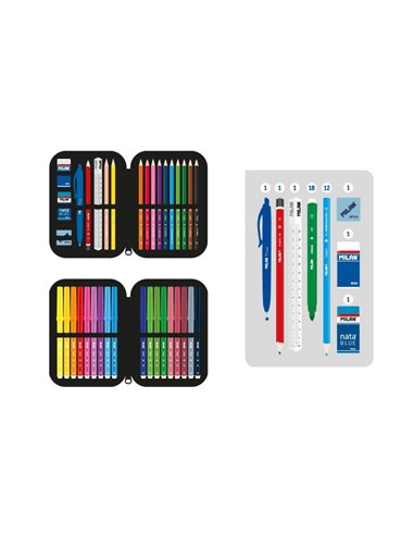 Penar echipat cu 2 fermoare Milan, Motiv Aliens 2